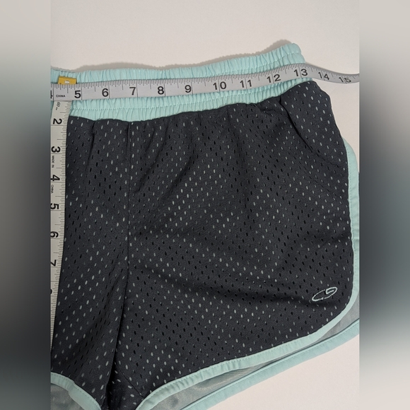 C9 by Champion DuoDry Gray and Light Blue Shorts Women's Size Medium - Picture 5 of 8